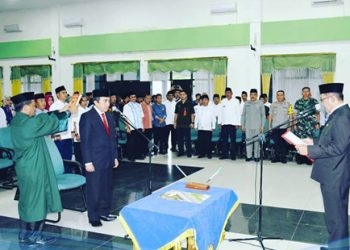 Bupati Lantik Mohamad Zen Selaku Sekretaris Daerah Kabupaten Tasikmalaya