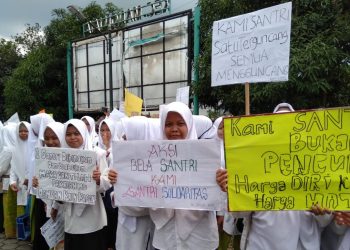 Indomaret Manonjaya Kembali Didemo Santri