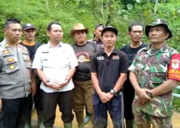 Unsur Muspika Sodonghilir Tasikmalaya Sinergis Berikan Penanganan Pasca Bencana