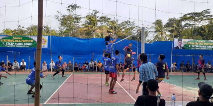 Volly Ball Karangtaruna Cup Desa Jayamukti Pancatengah Tasikmalaya Kembali Digelar