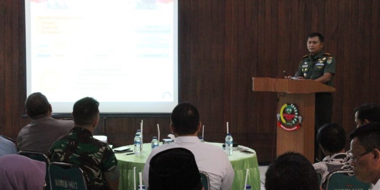 Rakorda Antara Kodim 0612/Tsm, Dengan Pemerintah Kokab Tasikmalaya Kupas Program Pembinaan Anak-anak Punk