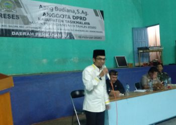 Aang Budiana, S.Ag Laksanakan Reses Masa Sidang Ke-II Tahun 2020 di Dapil IV Kabupaten Tasikmalaya