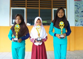 Tiga Siswi SDN Cipanengah Melaju Selaku Duta KSN Tingkat Kabupaten Tasikmalaya