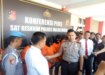 Dalam Sepekan Polres Majalengka Berhasil Bekuk 6 Pelaku Pencurian