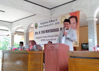 H.Yod Mintaraga Laksanakan Reses Ke II di Kecamatan Cineam Tasikmalaya