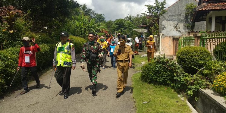 Gugus Tugas Covid-19 Kecamatan Banjaranyar Ciamis Gelar Apel Kesiapsiagaan
