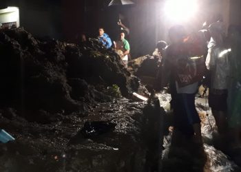 Benteng TPU Cibatur Mangkubumi Ambrol