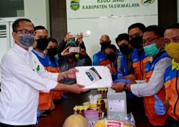 KNPI Kabupaten Tasikmalaya Turut Ambil Bagian Dalam Penanggulangan Pandemi Covid-19