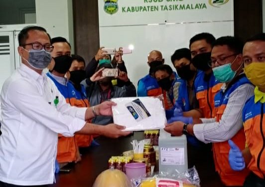 KNPI Kabupaten Tasikmalaya Turut Ambil Bagian Dalam Penanggulangan Pandemi Covid-19