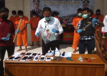 Judi Adu ‘Muncang’ Mangunreja Tasikmalaya Digrebek Polisi