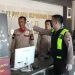 Masuk Mako Polres Tasikmalaya Siap Dichek Suhu Tubuh dan Disemprot Cairan Disinfektan