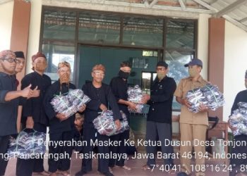 Kades Tonjong Pancatengah Ajak Masyarakat Sikapi Wabah Corona Dengan PHBS dan Imtaq