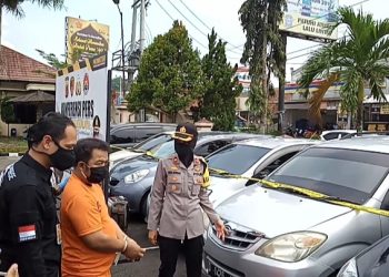 Polres Tasikmalaya Amankan 7 Unit Mobil Modus Penipuan