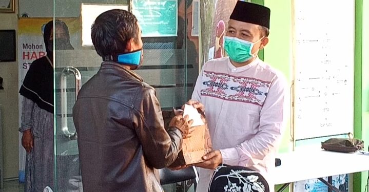 Puskesmas Mangkubumi Kota Tasikmalaya Gelar Baksos Berbagi Paket Sembako