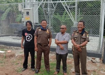 Pembangunan BTS Tak Berijin Distop Satpol PP Karawang, Tim Investigasi Bamuswari Dapati Kejanggalan