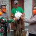 Ungkap Syukur HUT Polri Ke-74, Tiga Pilar Kec. Cineam Lakukan Hiking Sambil Bawa Sembako