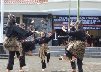 Kodim 0612/Tasikmalaya Gelar Komsos Kreatif Pentas Seni Budaya Silat