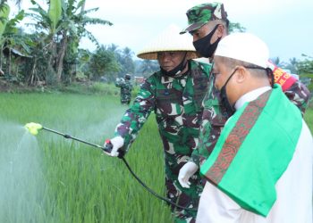 Di Tasikmalaya Panglima Kodam III/Siliwangi Sosialisasikan Inovasi TNI Bidang Swasembada Pangan