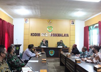 Pusterad TNI AD Khidmat Gelar Analisa Binter Kodim 0612/Tasikmalaya Tahun 2020