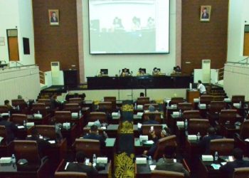 DPRD Karawang Gelar Sidang Paripurna Virtual, Diantaranya Setujui Raperda Pelaksanaan APBD TA 2019