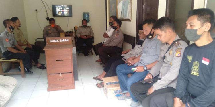 Kapolsek Cineam Pimpin Pelepasan Anggota Purna Tugas