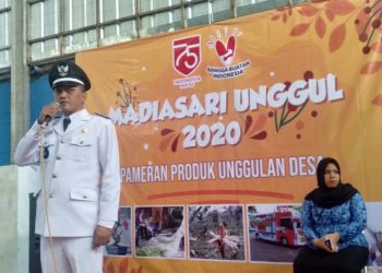 Meriahkan HUT RI Ke-75, Pemdes Madiasari Gelar Pameran Produk Lokal