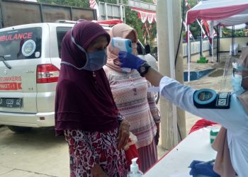 Penyelenggara Musyawarah Penetapan Ganti Rugi Lahan Bendungan Leuwikeris Tahap II Lakukan Protokoler Kesehatan Ketat Kepada Peserta