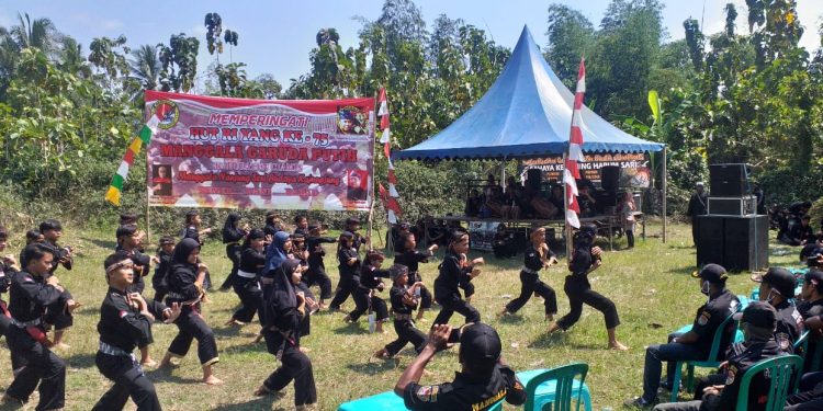 Rayakan HUT RI Ke-75, Manggala Garuda Putih Ciamis Gelar Pentas Seni Budaya