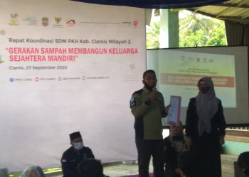 GERAKAN SAMPAH MEMBANGUN KELUARGA SEJAHTERA MANDIRI DARI PPKH WILAYAH CIAMIS 2
