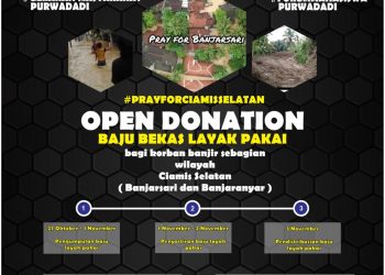 Forwadi Ciamis Bergerak Peduli Bencana Banjarsari