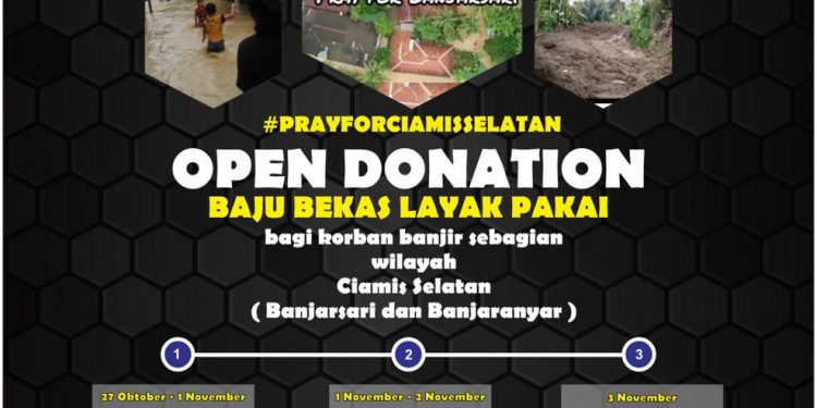 Forwadi Ciamis Bergerak Peduli Bencana Banjarsari