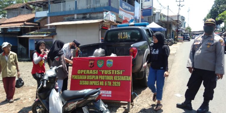 Antisipasi Long Weekand Polsek Cineam Gelar Operasi Yustisi