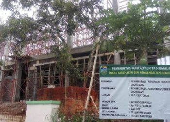 Mangkraknya Proyek Renovasi Puskesmas Cikatomas Tasikmalaya Dipastikan Berbuntut Hukum