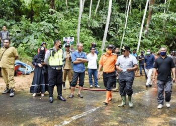 Wagub Jabar Jenguk Lokasi Bencana Tasikmalaya