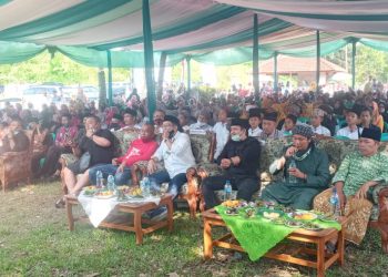 Ribuan Massa Sambut H.Ade Sugianto Dalam Harlah Forum Gunung Pangajar