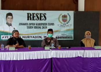 Laksanakan Reses, Ayi Didin Tampung Aspirasi Masyarakat