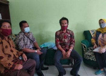 Tim Monev DAK Bidang Pendidikan Tahun 2020 Kabupaten Tasikmalaya Tiba Di SDN Tawangsari Pancatengah