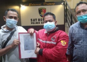 Diduga Kuat Mencatut Nama Partainya Dalam Deklarasi Dukungan Paslon Cellica-Aep, PDIP Karawang Lapor Polisi