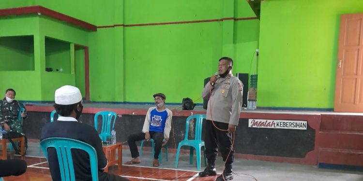 Gugus Tugas Covid-19 Kecamatan Cineam Giat Sosialisasikan PPKM dan Edukasi Pentingnya Vaksinasi