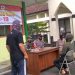 Bhabinkamtibmas Dampingi Kapolsek Gunungtanjung Sambang Binluh Sekaligus Cek Posko Covid-19