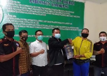 H. Engkos Koswara Pertegas Kepemimpinannya Di DPC BPPKB Banten Kabupaten Karawang
