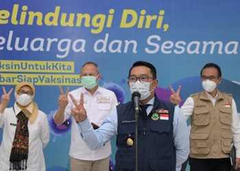 Simbol Huruf V Dengan Jari Tangan, Bentuk Dukungan Jabar Bagi Suksesnya Pelaksanaan Vakisnasi