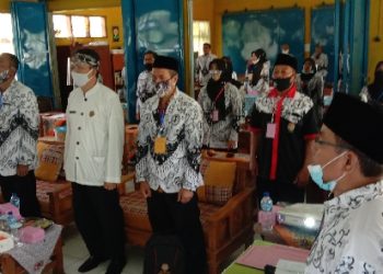 PGRI Cabang Kecamatan Cibeureum Kota Tasikmalaya Khidmat Langsungkan Konfercab XXII/2020-2025