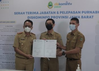 Sertijab Dilingkup Diskominfo Jabar Berlangsung Khidmat