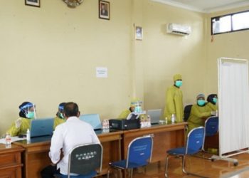 Disdik Garut Laksanakan Vaksin Covid-19