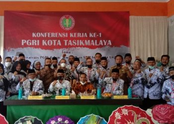 PGRI Kota Tasikmalaya Periode XXII/2020-2025 Laksanakan Konferensi Kerja Pertamanya