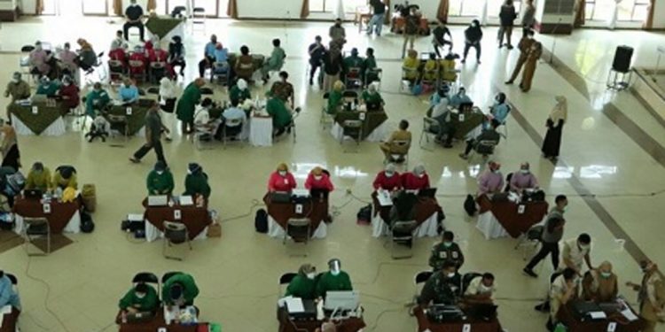 Vaksinasi Covid-19, Pemkab Ciamis Kembali Sasar Pelayan Publik