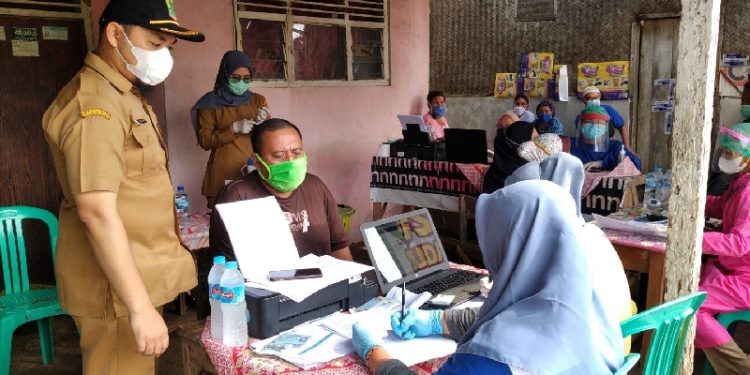 Lurah Karangpawitan Pastikan Pelaksanaan Vaksinasi Covid-19 Di Wilayahnya Berjalan Lancar Sesuai Harapan