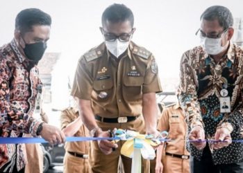 Bupati Ciamis Resmikan Gedung KCP BJB Sindangkasih
