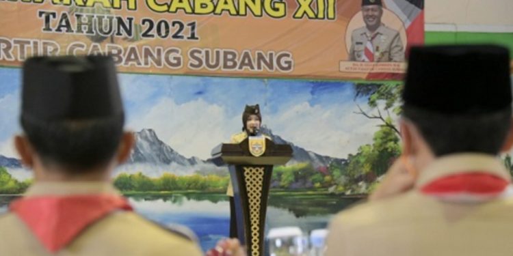 Atalia Apresiasi Muscab XII/ 2021 Kwarcab Pramuka Subang